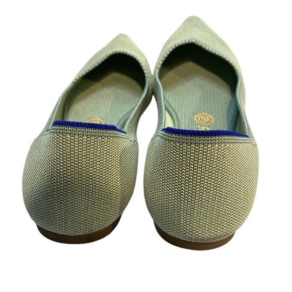 Rothy’s The Point Special Edition Mint Green Sz 9 Knit Flats - Picture 6 of 10